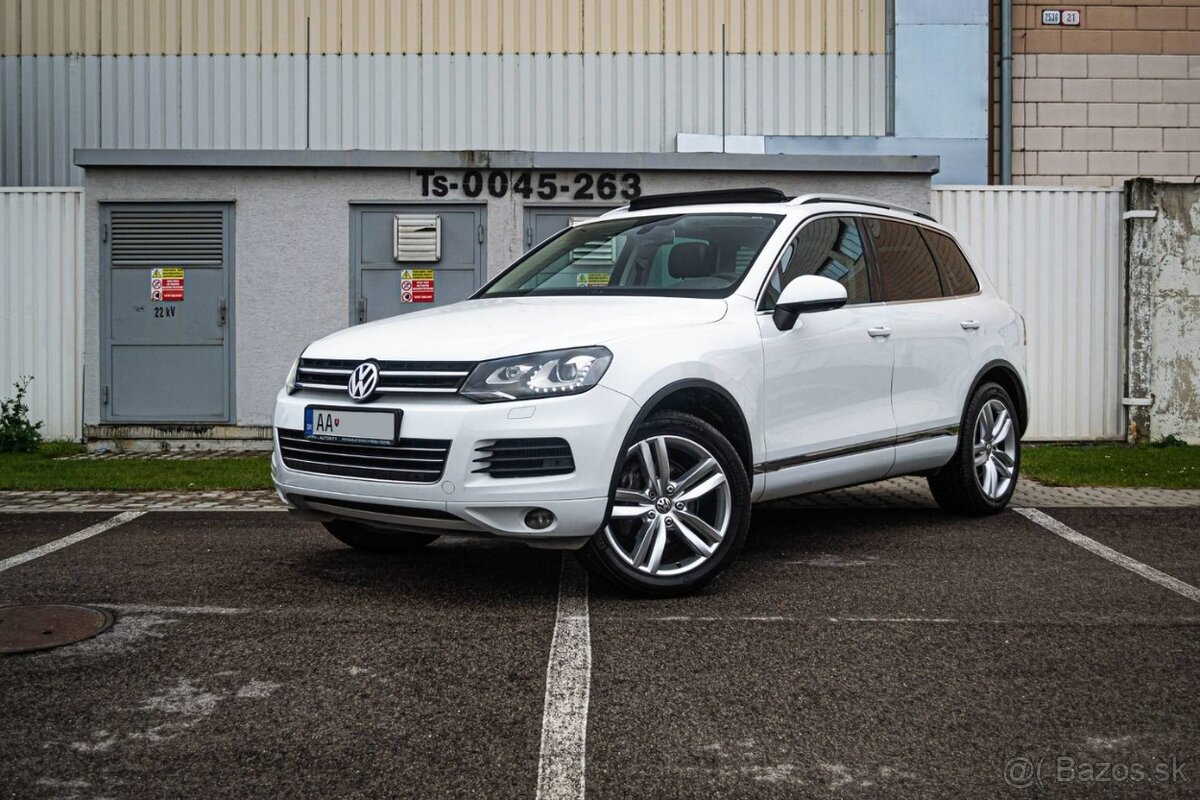 Volkswagen Touareg II 3.0 V6 TDI 240k BMT White