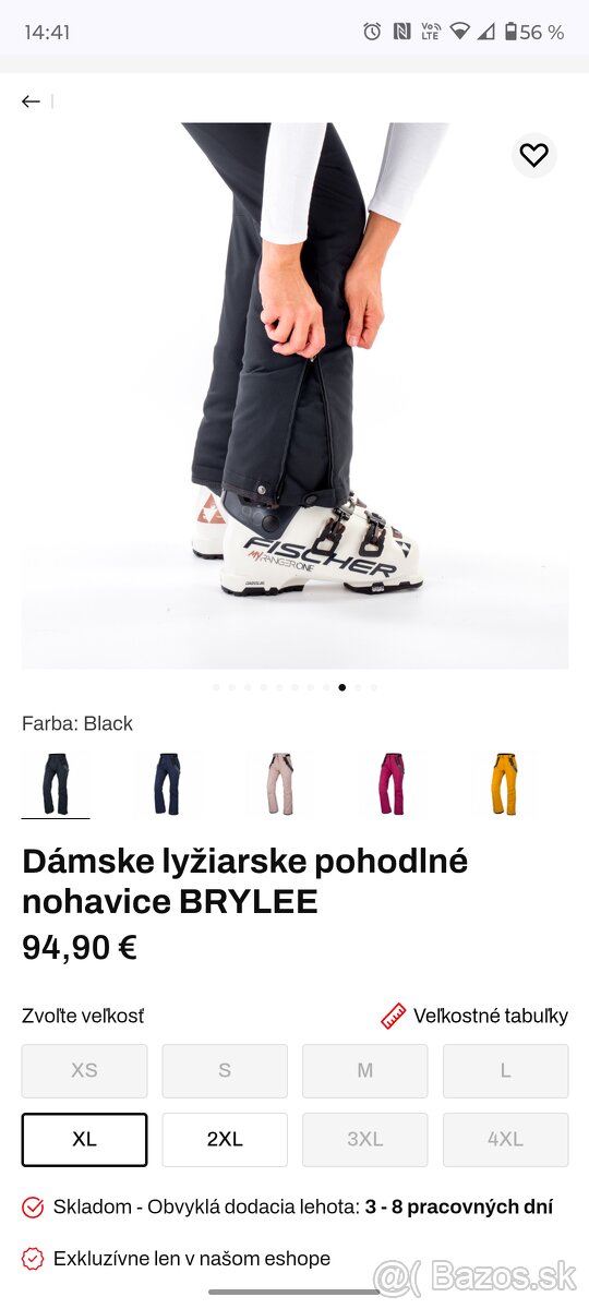 Lyžiarske nohavice Northfinder