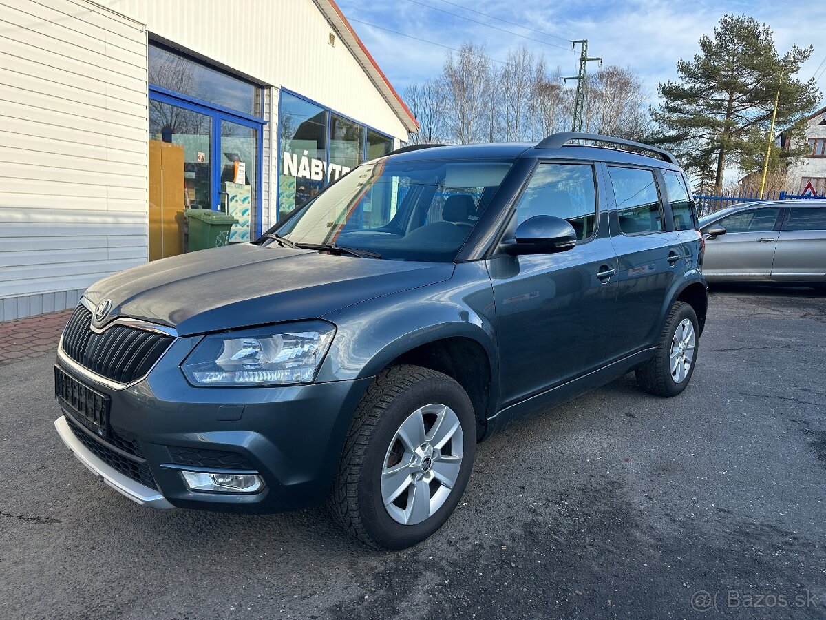 Škoda Yeti 1.8 TSI 4X4 DSG 2014 112kW