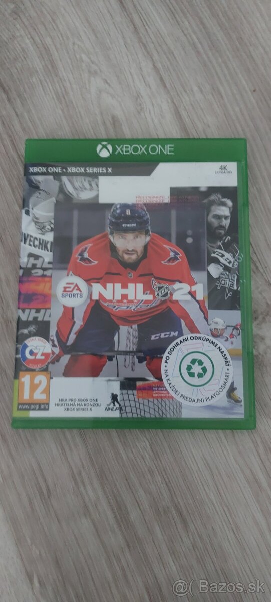 NHL 21 na xbox one