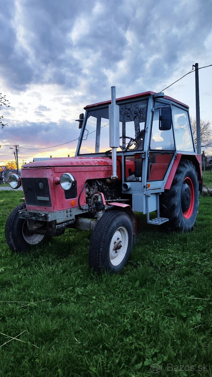 Traktor Zetor 6911,  platak, stiepacku na drevo