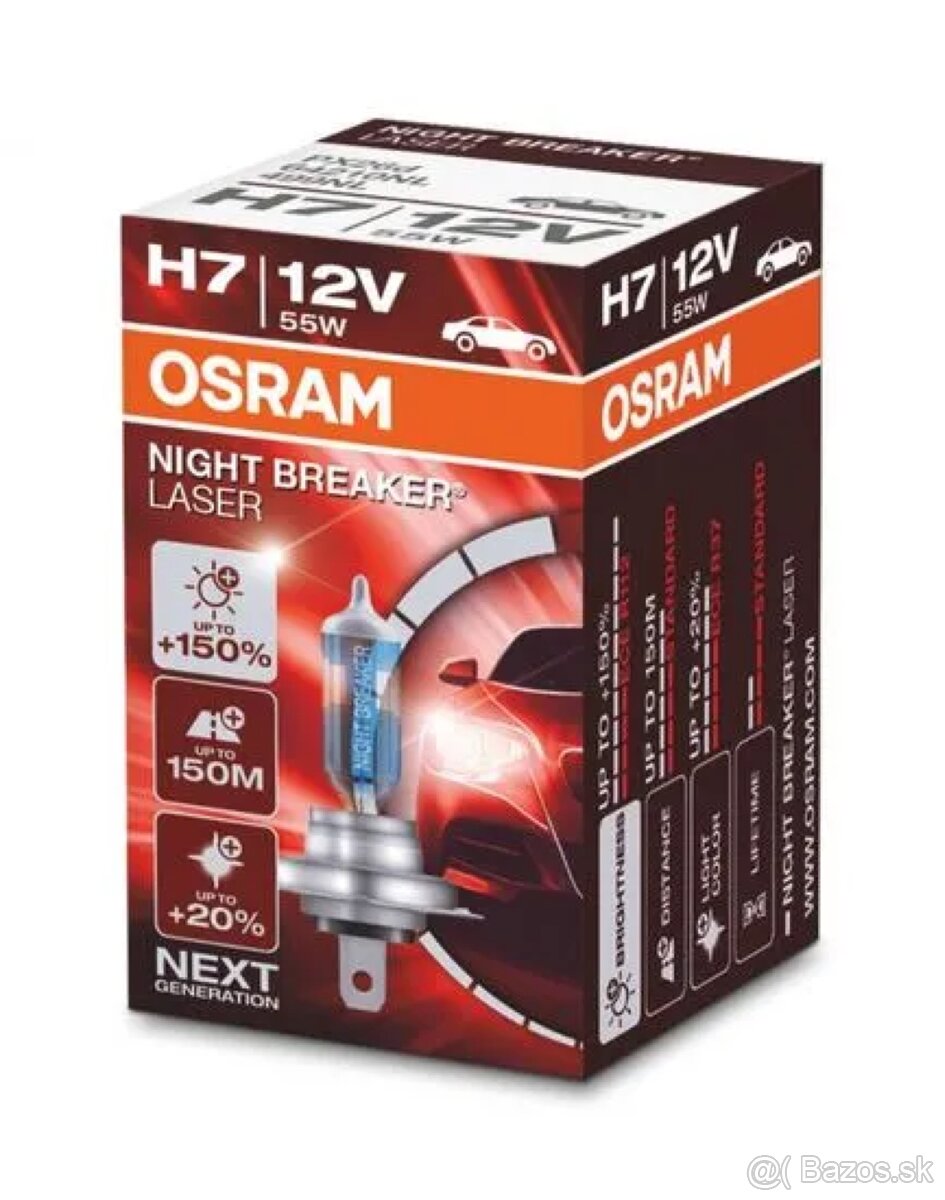 Osram H7 OSRAM Night Breaker Laser