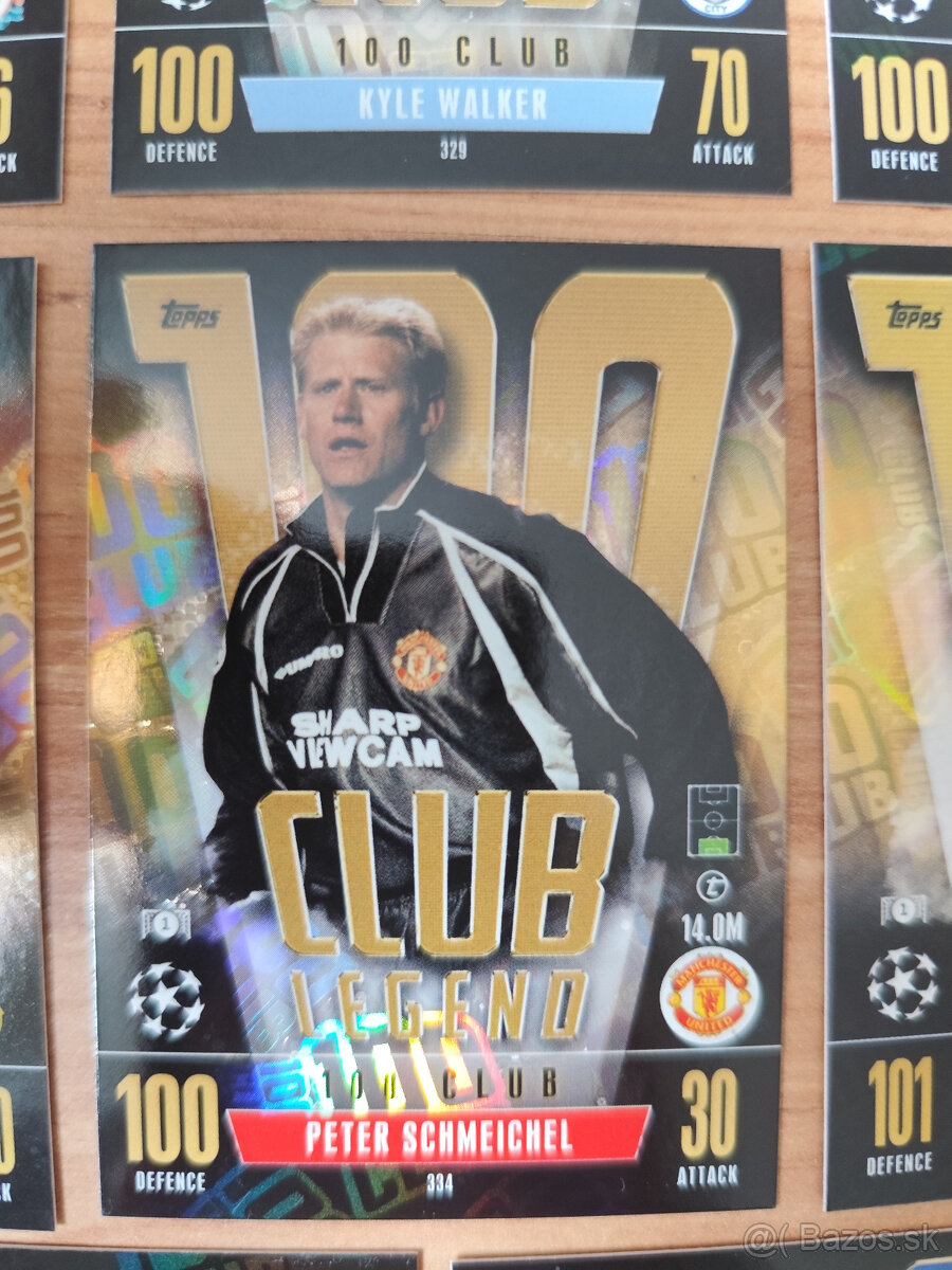 Futbalové kartičky Match Attax Extra 2023/24 - 100 Club