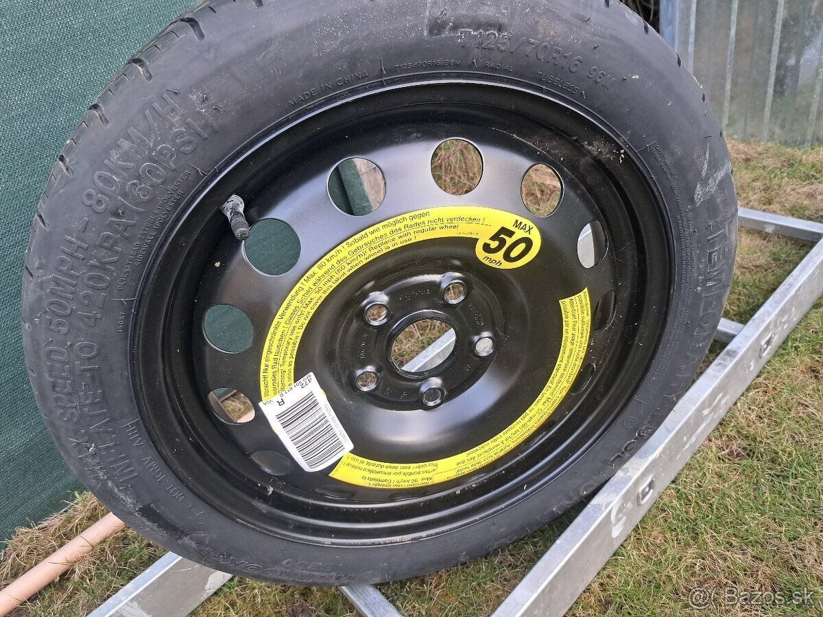 Rezerva 5x112 R16 VW, Škoda, Seat, Audi