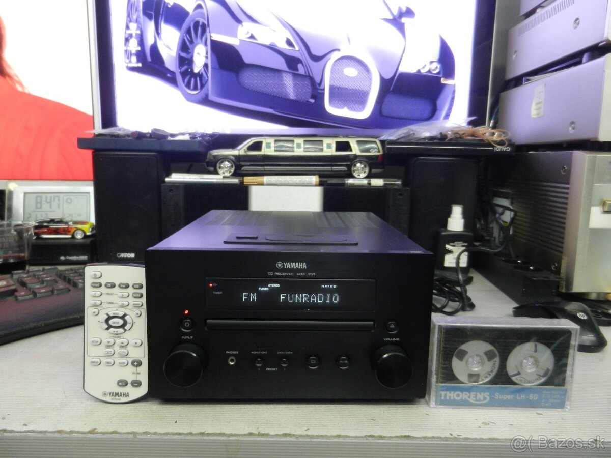 YAMAHA CRX-550...cd receiver , USB - iPod dock , RDS ...