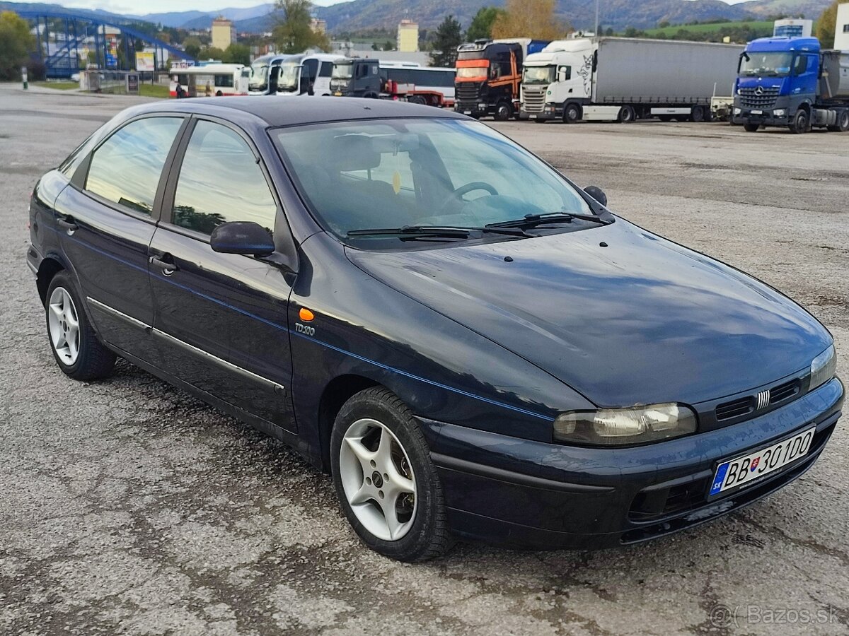 Fiat Brava 1.9TD R.v 1998 STK a EK 11/2024 Najazdené 311 tis