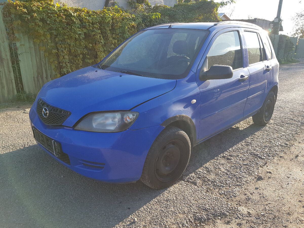 MAZDA 2   1,4D  50KW  RV.2003