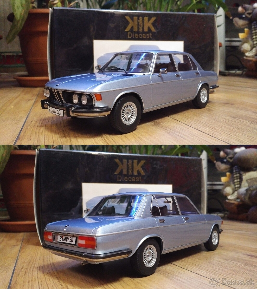 Predam BMW E3 v mierke 1:18