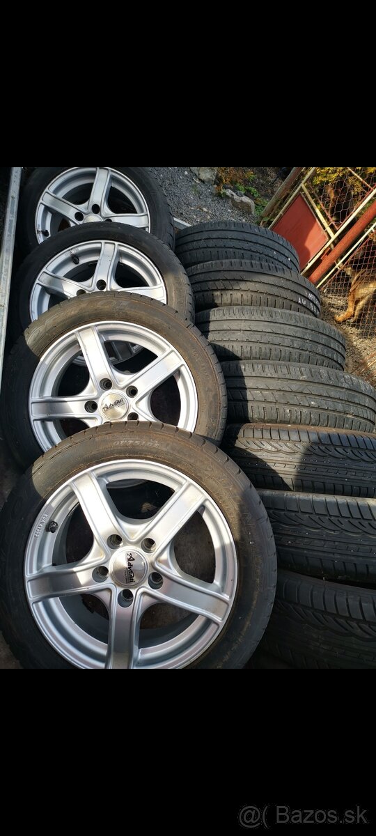 185/55 R15  nove pneu s 5x112 rozteč diskom