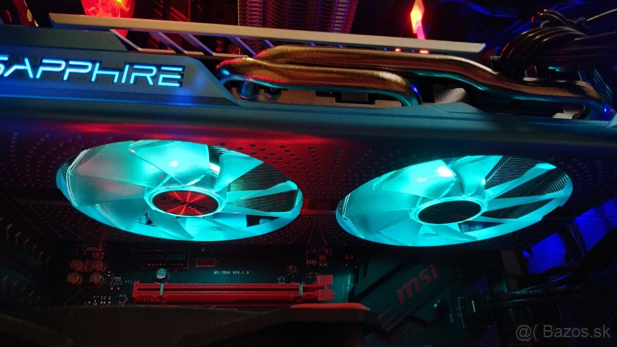 Predám AMD Sapphire RX 580 8GB blue edition