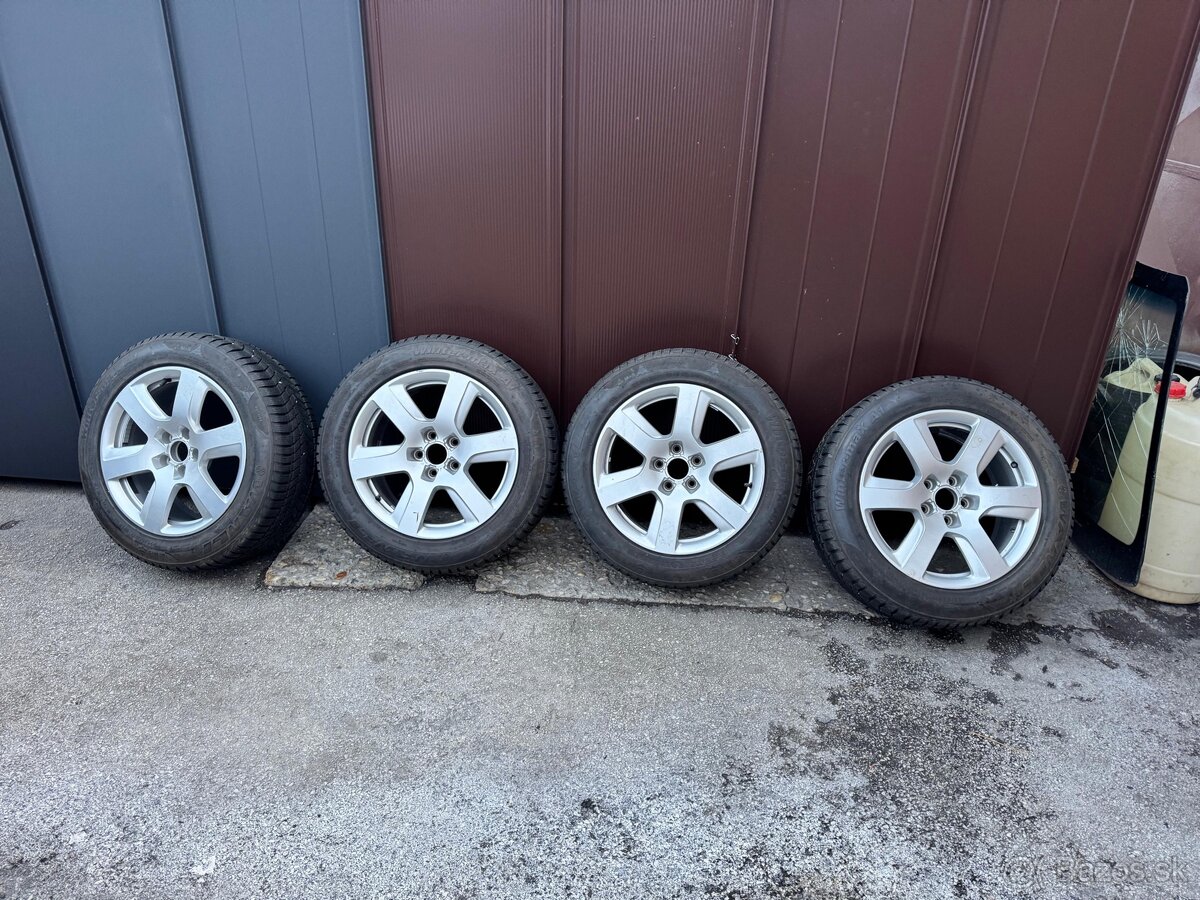 Predám elektróny r17 plus pneu225/55r17 5x112