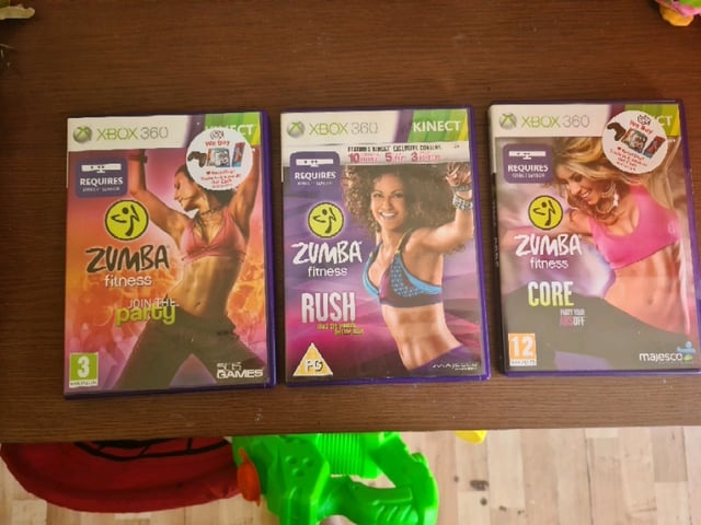 Xbox 360 kinect pohybove hry Zumba