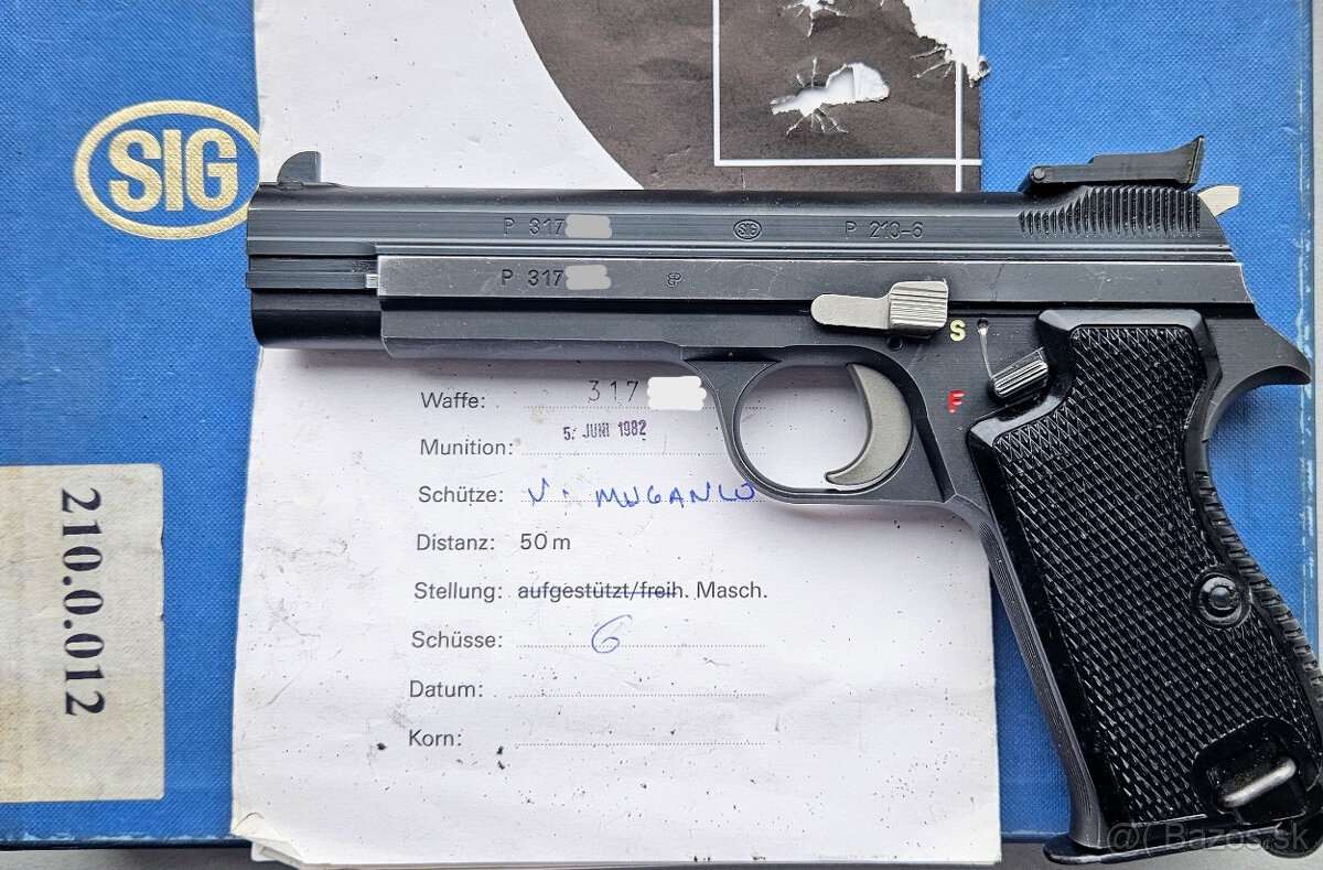 Predám SIG P210 - 6