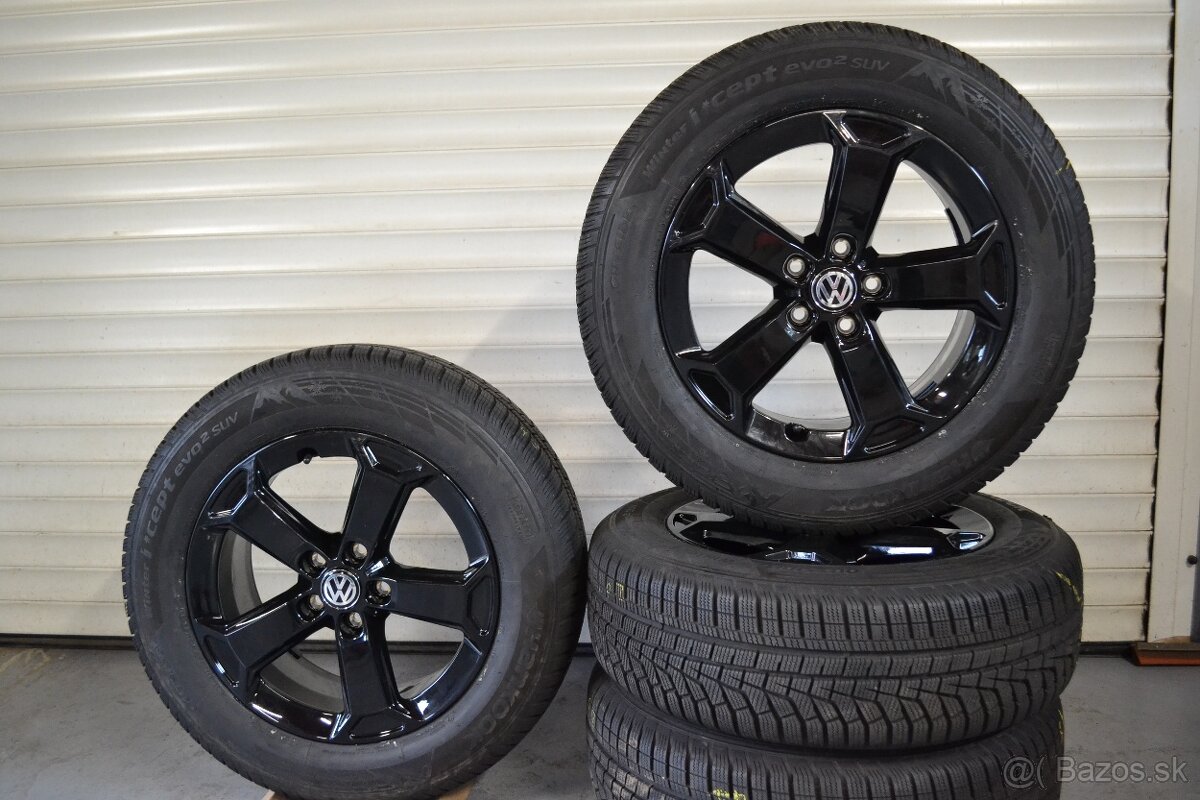 5x112 R17 zimna sada VW Tiguan + 215/65 R17 Hankook