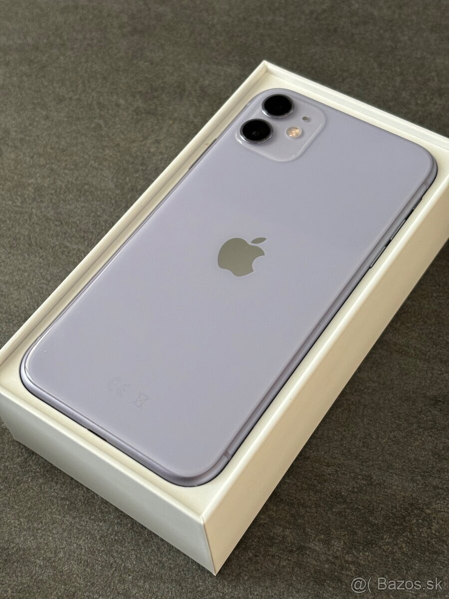 —Predam IPhone 11 64GB Fialový