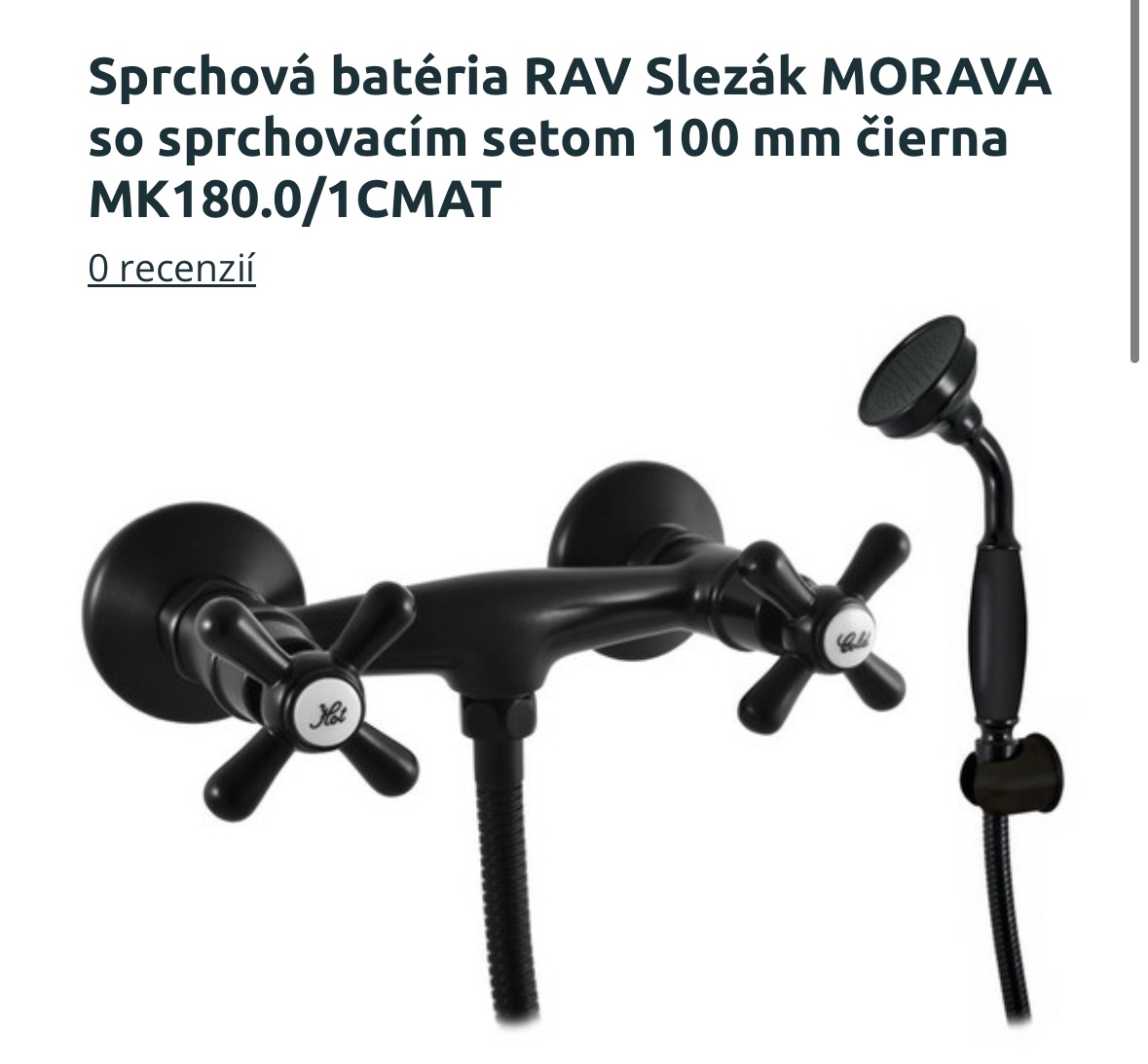 Sprchová batéria s hlavicou