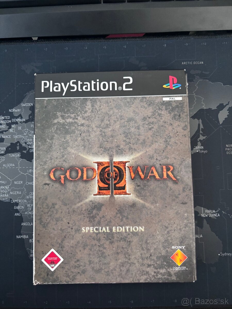 (SOLD) God of war 2 special edition ps2