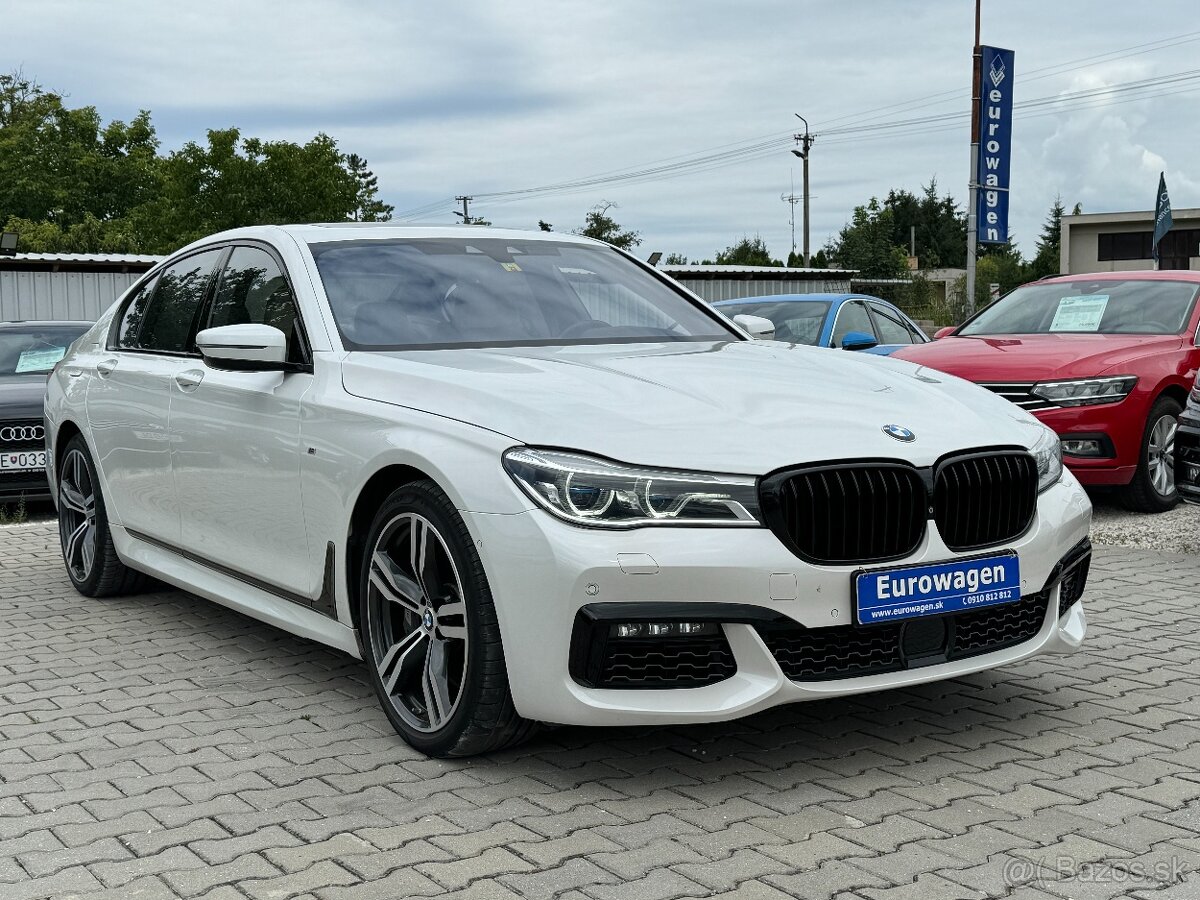 BMW Rad 7 750i xDrive A/T M-PACKET kúp SR 1.majiteľ