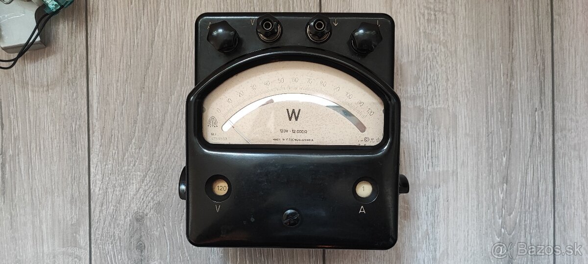 Wattmeter Metra nepoužívaný