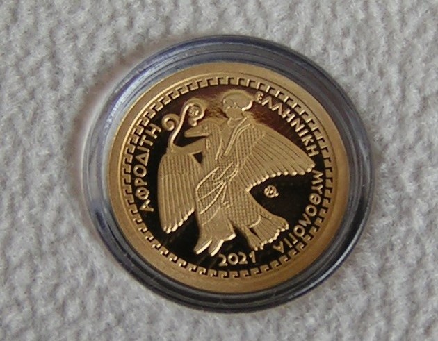 APHRODITE 100 Euro Gold 9999 Proof