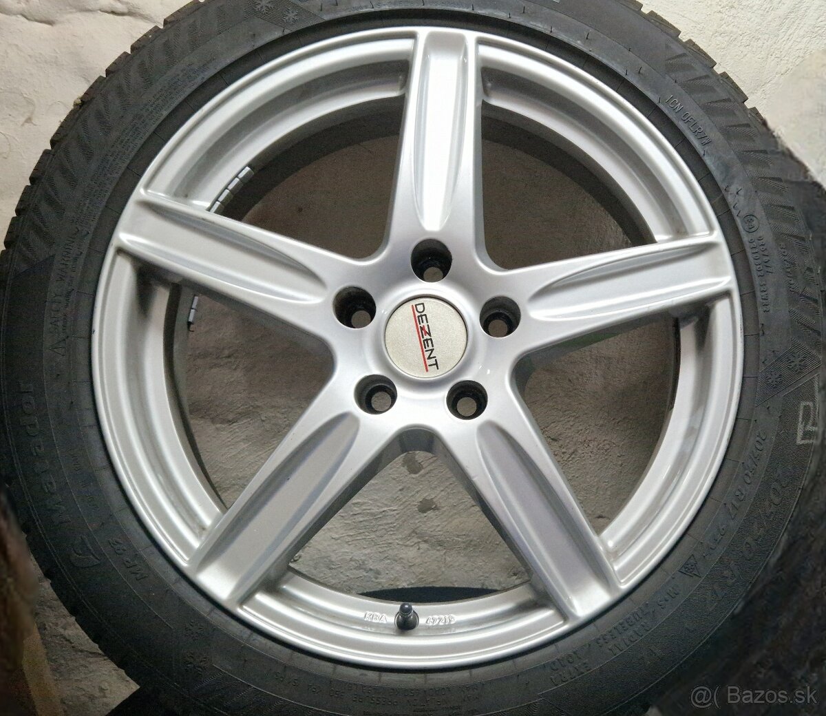 Kúpim 1 kus ALU disk dezent 5x112 R17