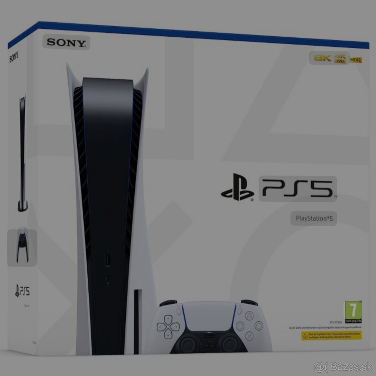 Predám PS5 s blu ray mechanikou