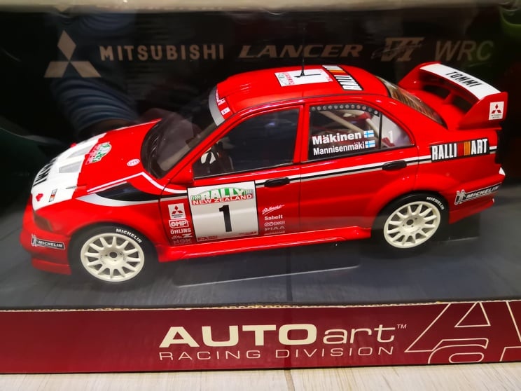 1:18 Autoart, WRC Mitsubishi Lancer