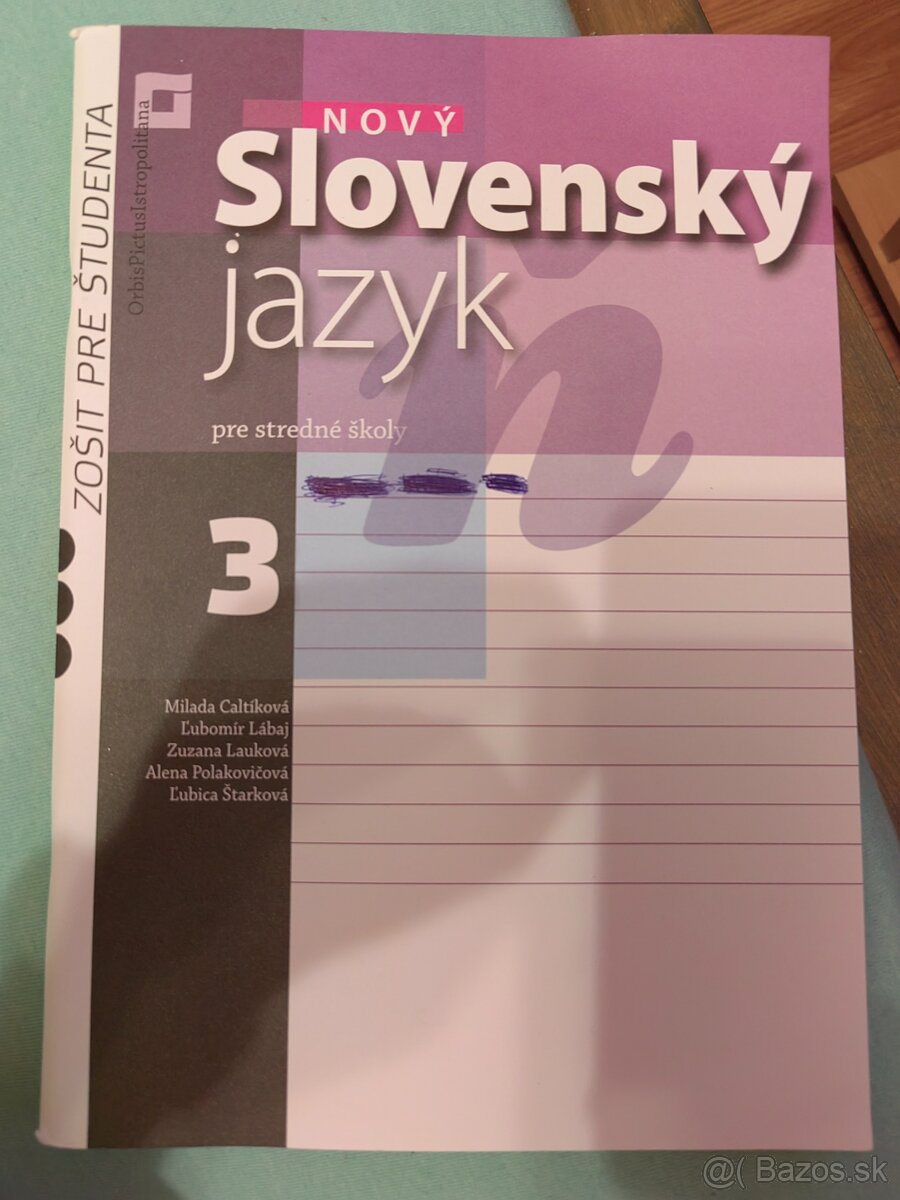 Nový slovenský jazyk pre SŠ 3. roč.