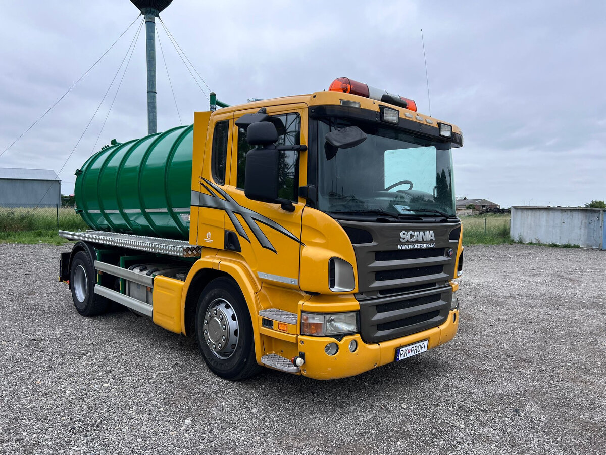 CISTERNA 11500L-SCANIA AUTOMAT FEKAL