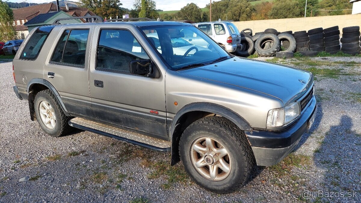 Opel Frontera 2.5 TDS voda v oleji zimna letna sada kolies