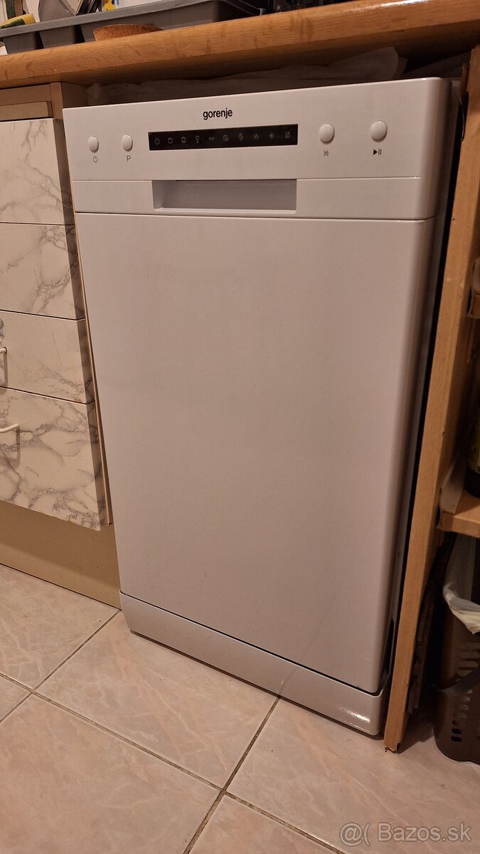 Umývačka riadu Gorenje GS 52115 W - 45 cm