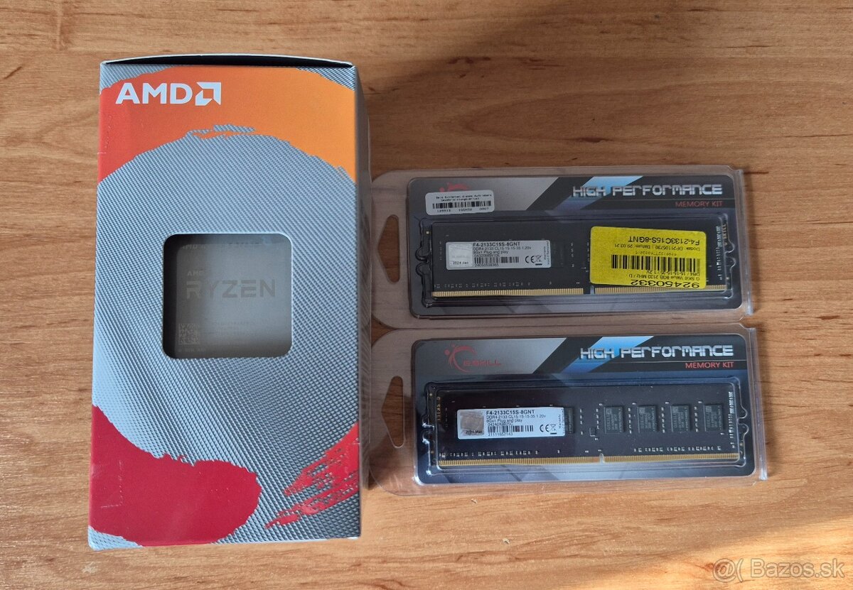 AMD Ryzen 5 2400G + 16GB DDR4