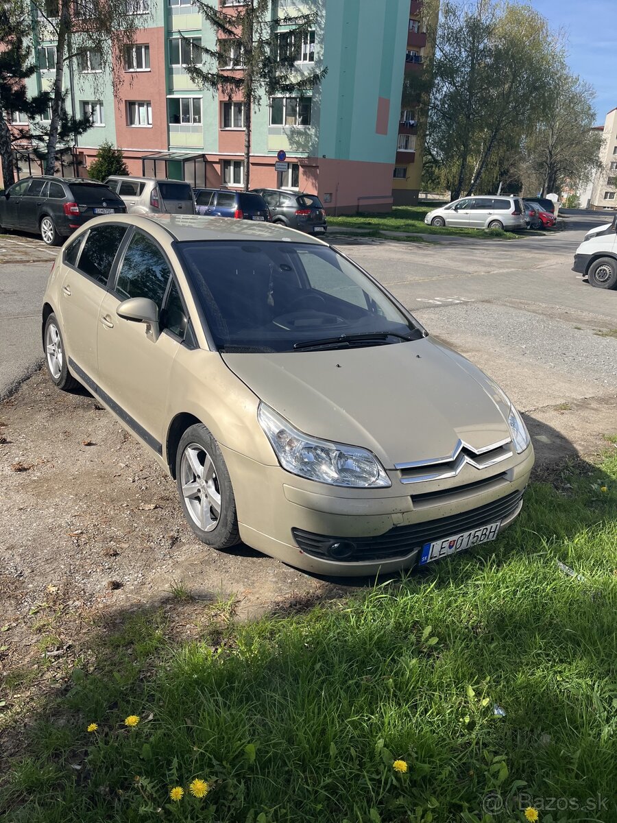 Citroën C4, 1.6 benzín + LPG