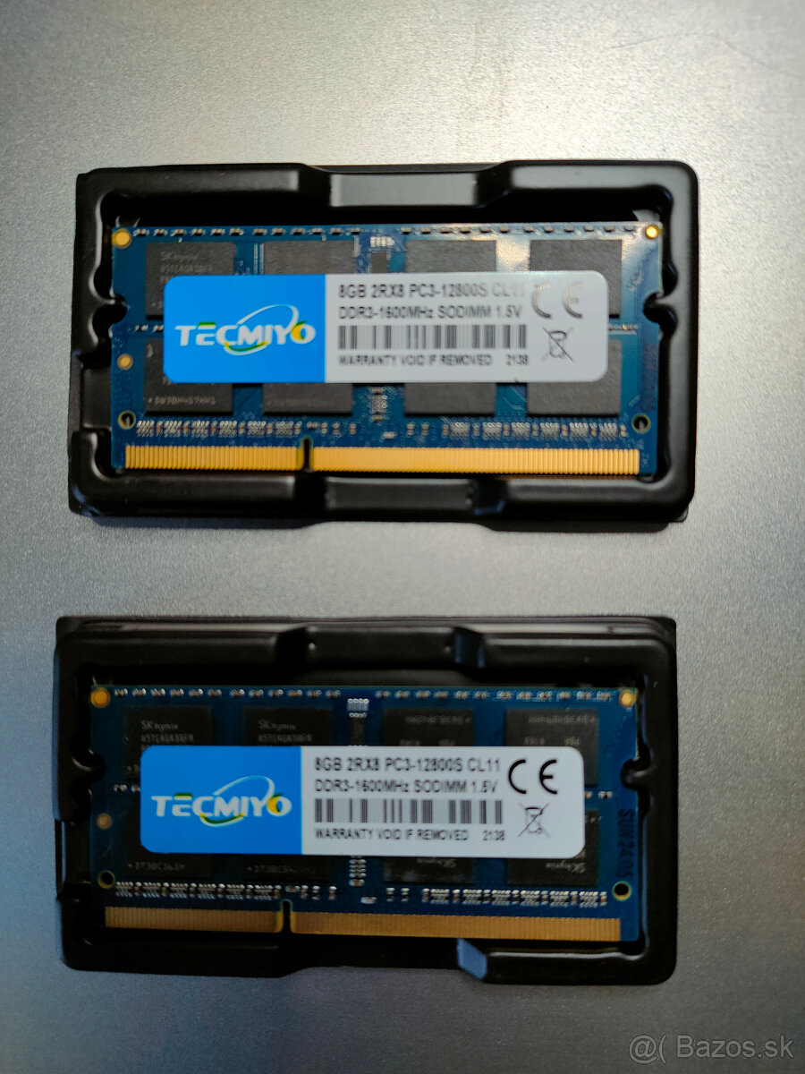 2xDDR3 8GB RAM do notebooku