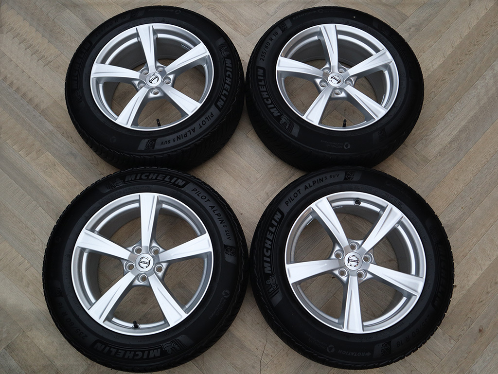 18" 5x108 ALU KOLA VOLVO XC90 – ZIMNÍ – MICHELIN - TOP