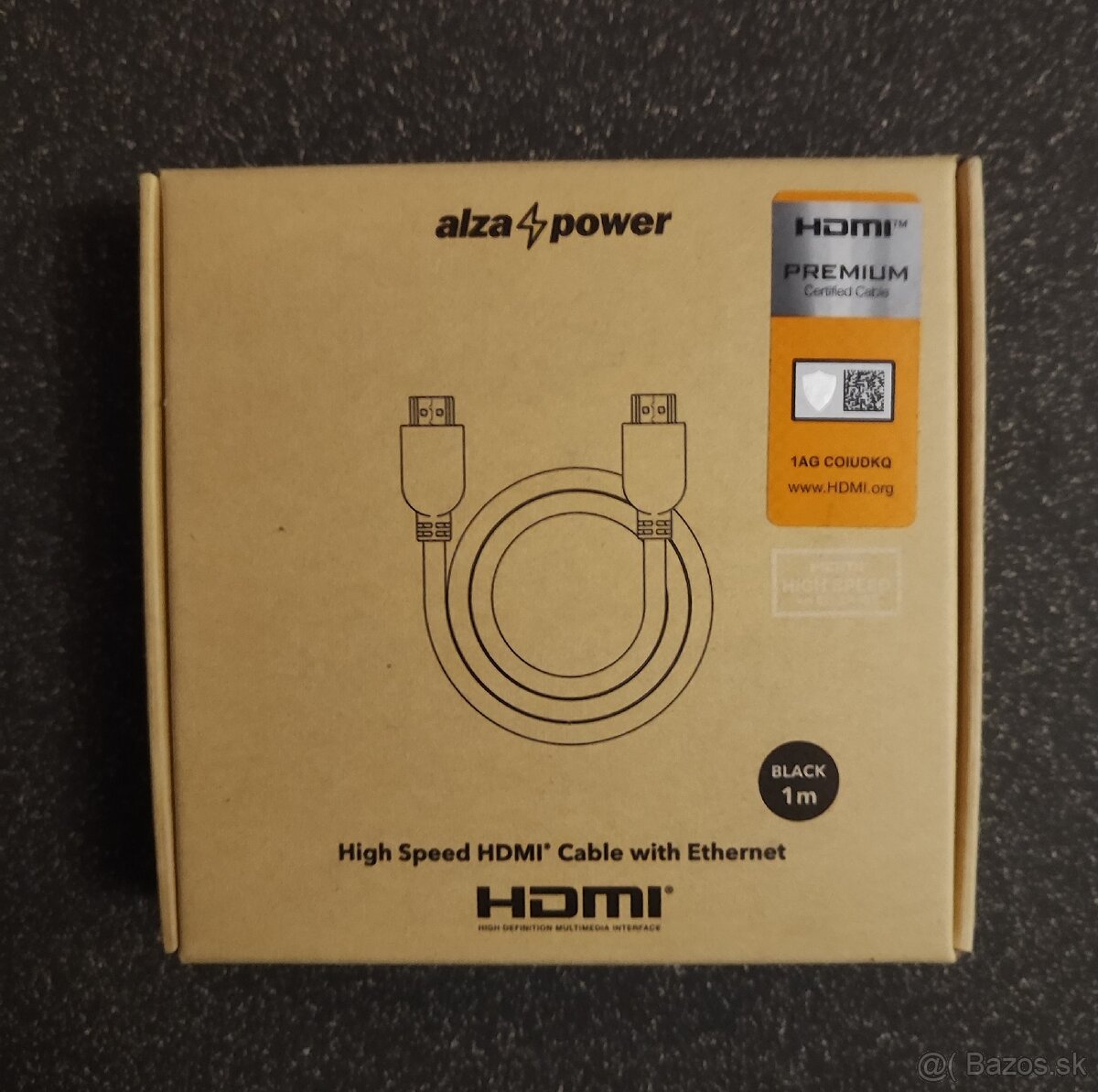 HDMI video kábel (Alza Power Premium HDMI)