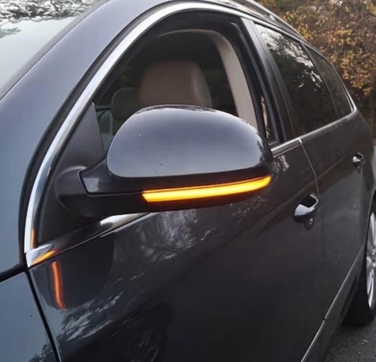 dynamicke LED smerovky na VW group škoda