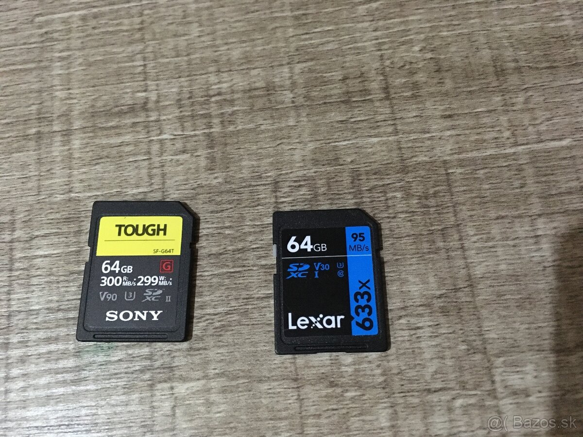 sony tough profes 64 sdxc