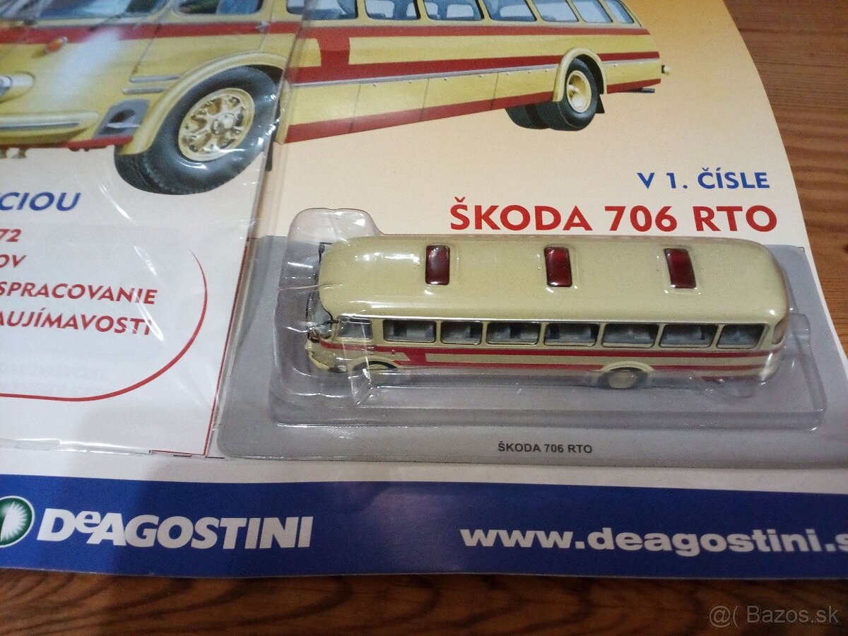 autobusy DeAGOSTINI 1:72