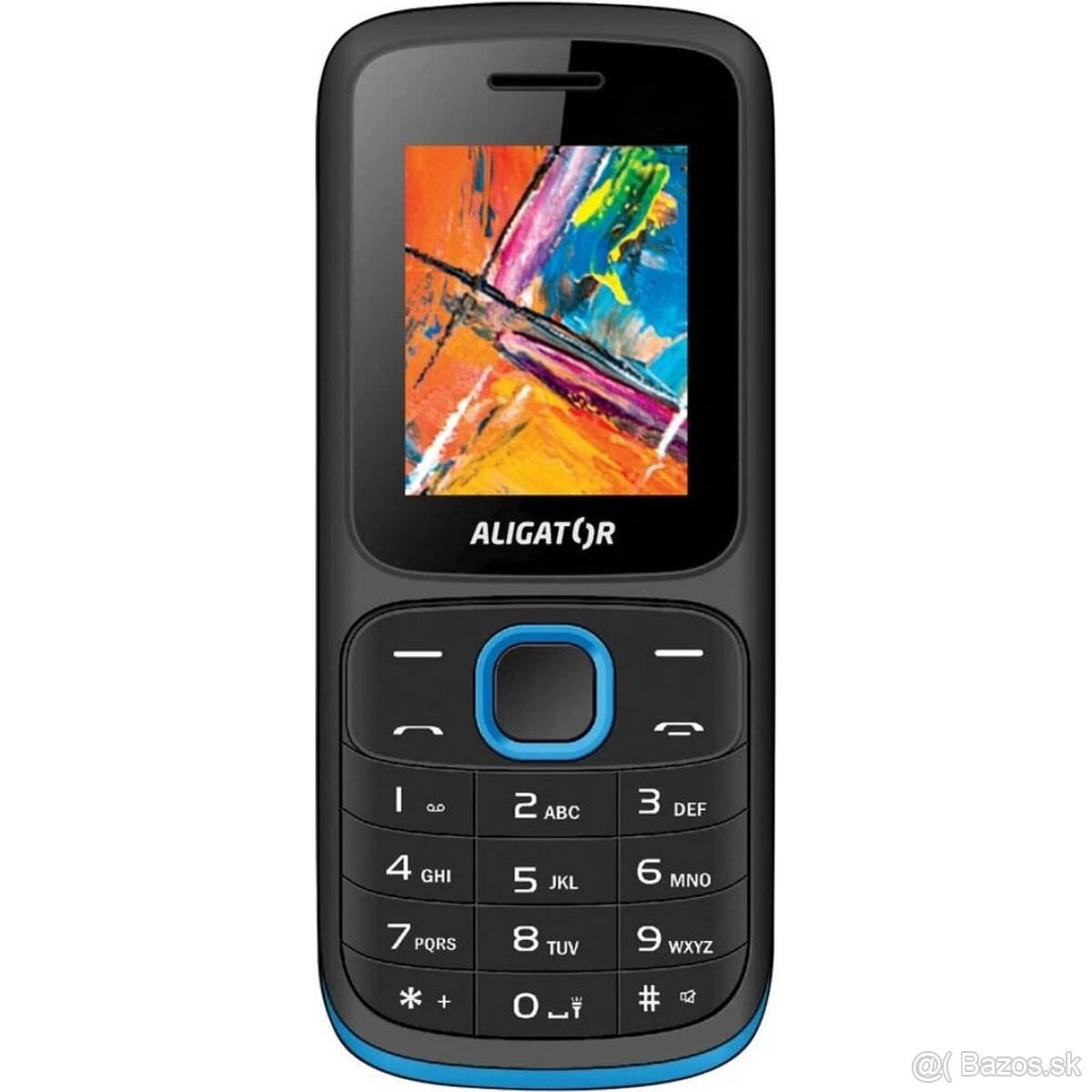 mobil Aligator D210 Dual SIM čierno - modrý