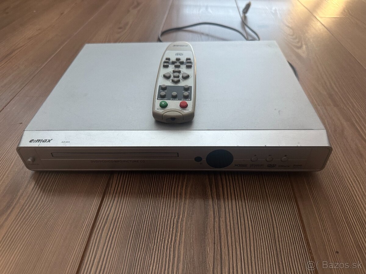 DVD-Player E:MAX AS205, DVD prehrávač