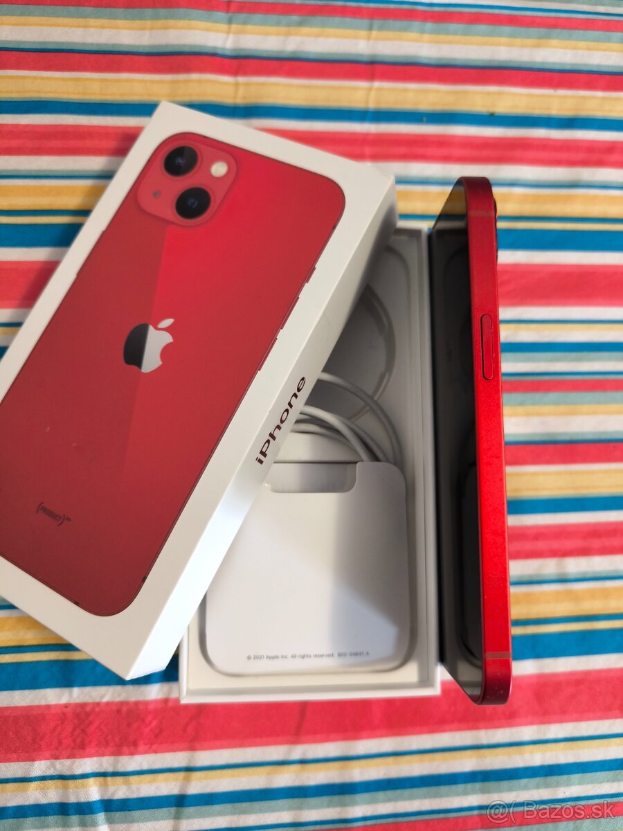 Predám iphone 13 red 128gb