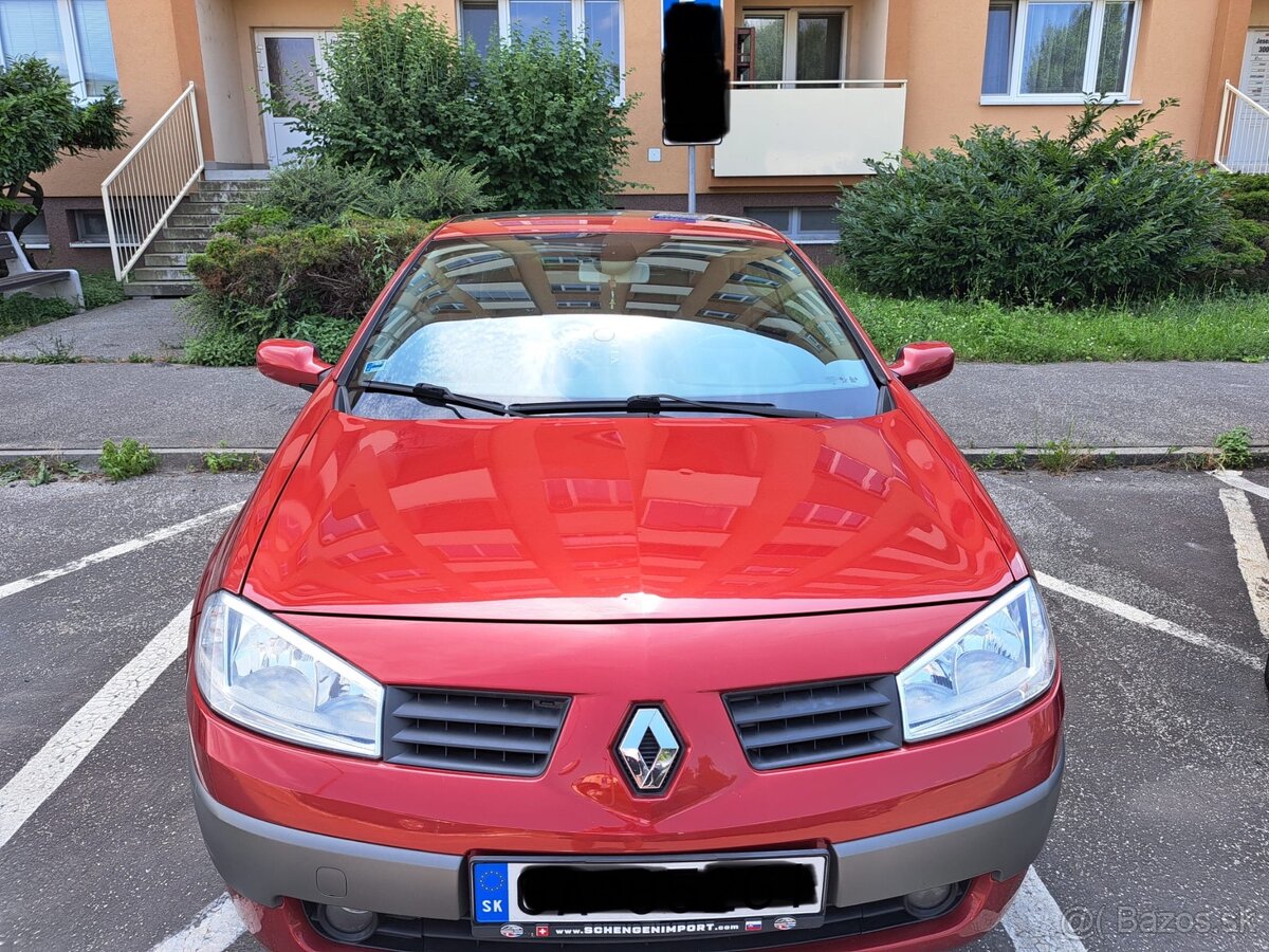 Renault Megane 2 2.0 16v cabrio automat A/T benzín