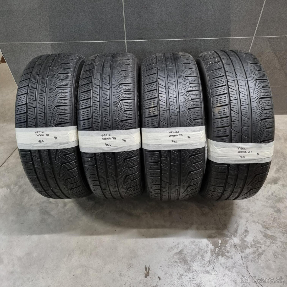 Zimné pneumatiky 205/55 R17 PIRELLI