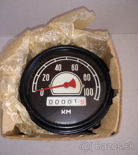 Gaz 69 :nový tachometer