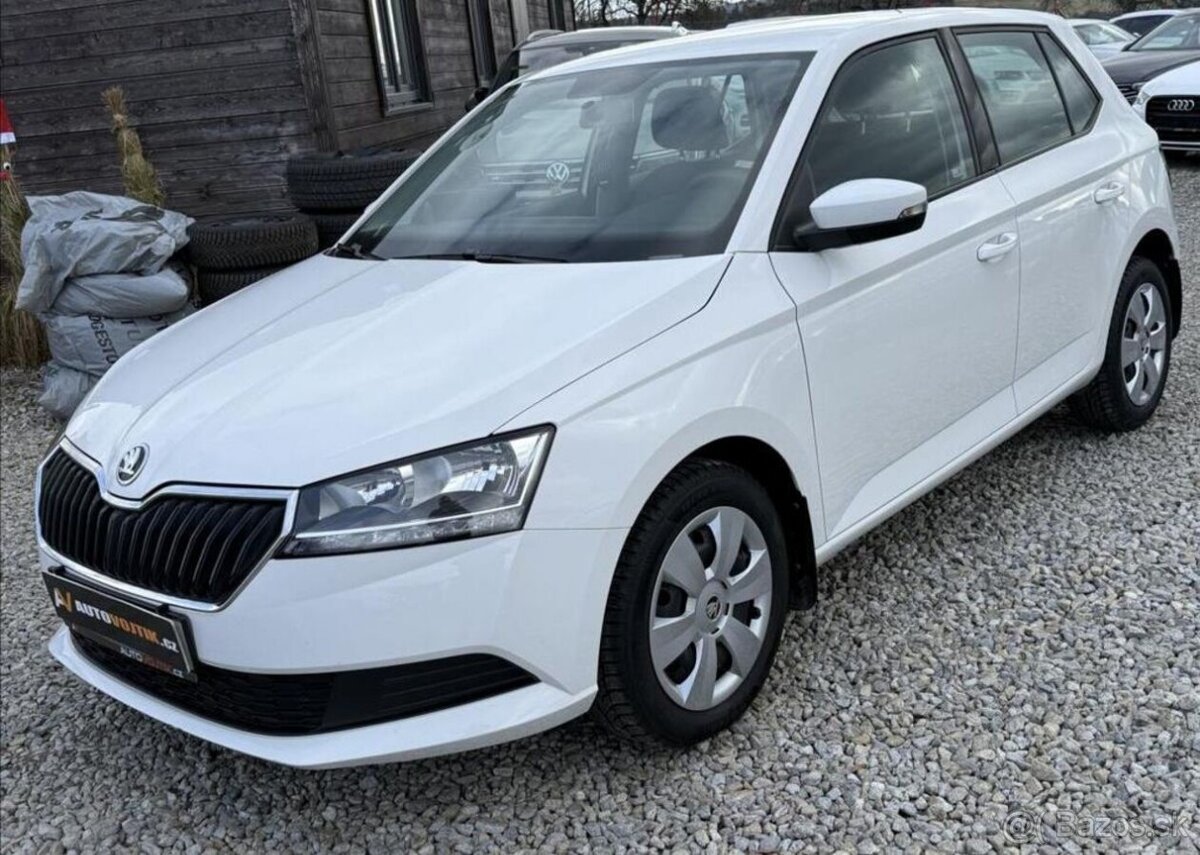 Škoda Fabia NOVÉ ČR,NEHAVAROVANÉ KLIMA benzín manuál 44 kw