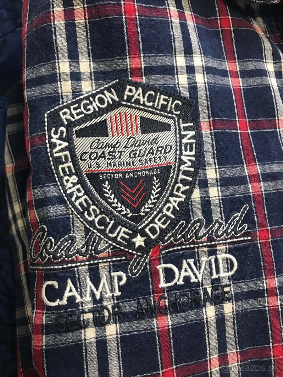 CAMP DAVID/ pánska košeľa XXXL