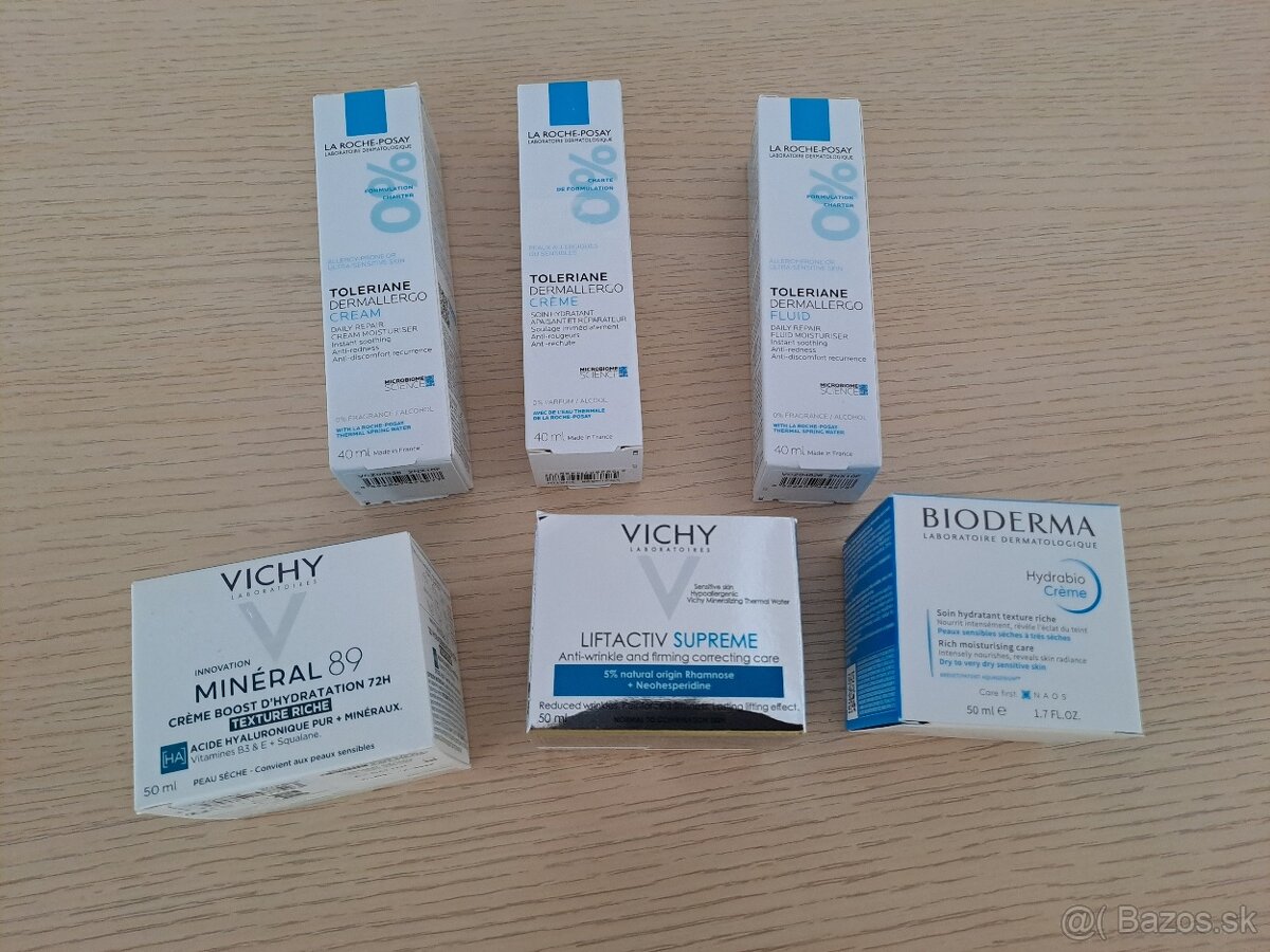 Vichy, Bioderma, La Roche-Posay