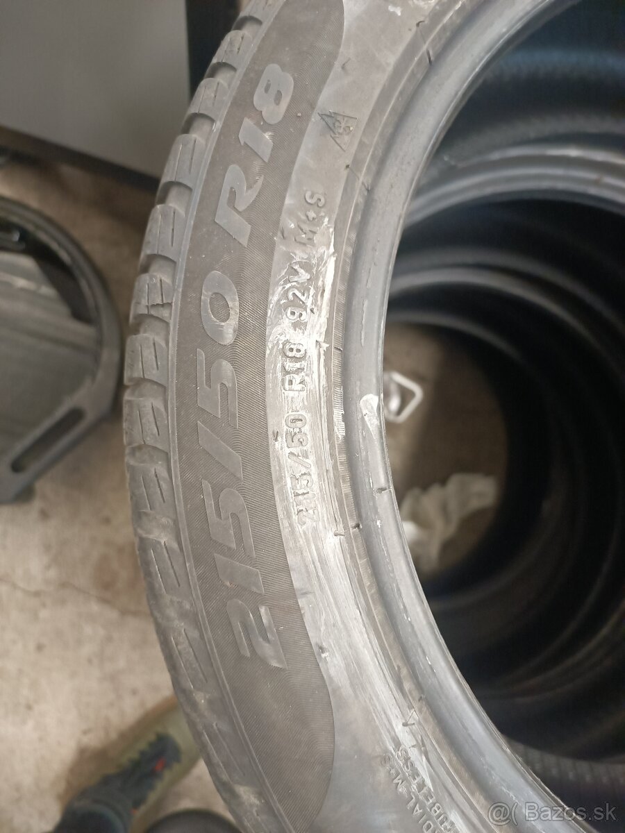 Zimné pneumatiky Pirelli 215/50 R18