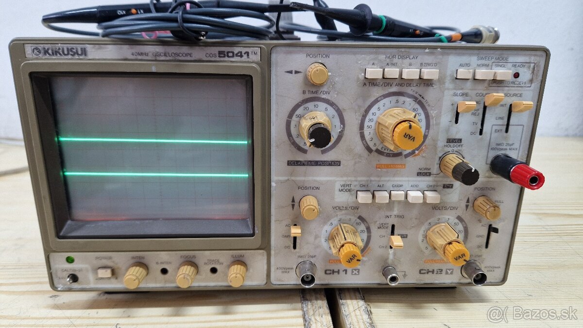 Osciloskop KIKUSUI 2x40MHZ